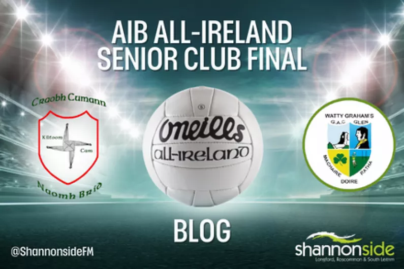 Live Blog: St Brigids v Glen