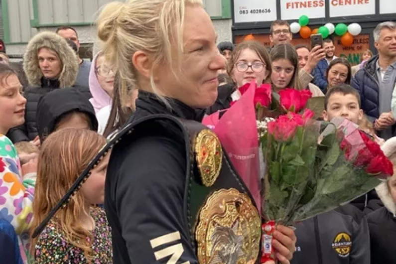 Roscommon female fighter thrilled to win Mixed Martial Arts world title