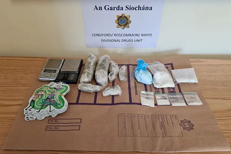 Close to &euro;10,000 worth of drugs seized in Longford Town bust