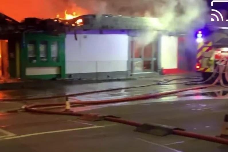 Four businesses gutted following large Athlone fire