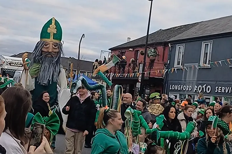 LISTEN: Locals 'delighted' after successful St. Patrick's parade in Longford Town