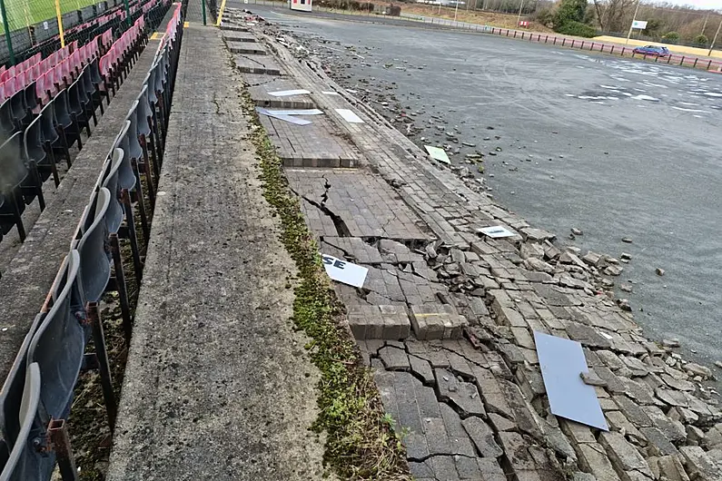 Longford Town FC hoping to continue to play at storm-hit stadium