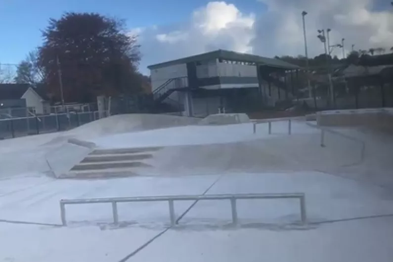 Long awaited Longford Skate Park nears completion