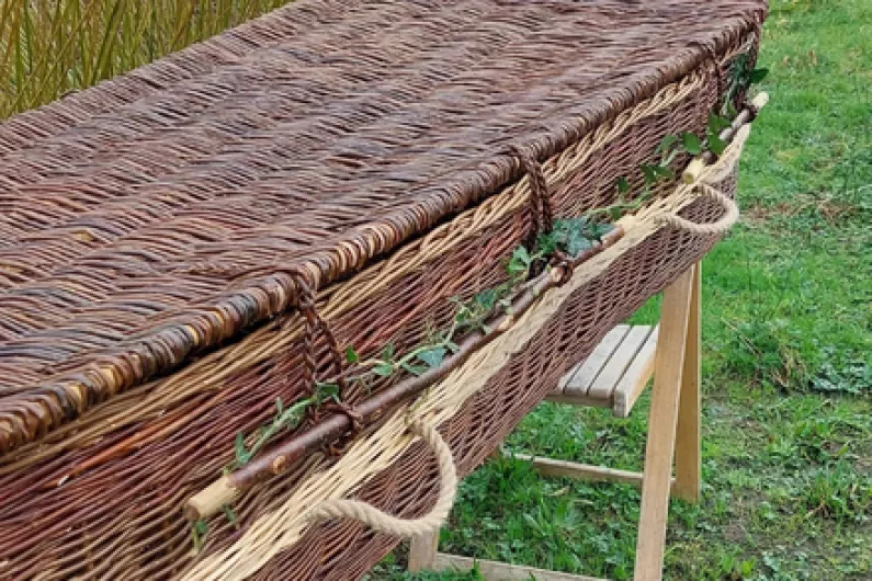 Roscommon basket weaver launching sustainable willow coffins