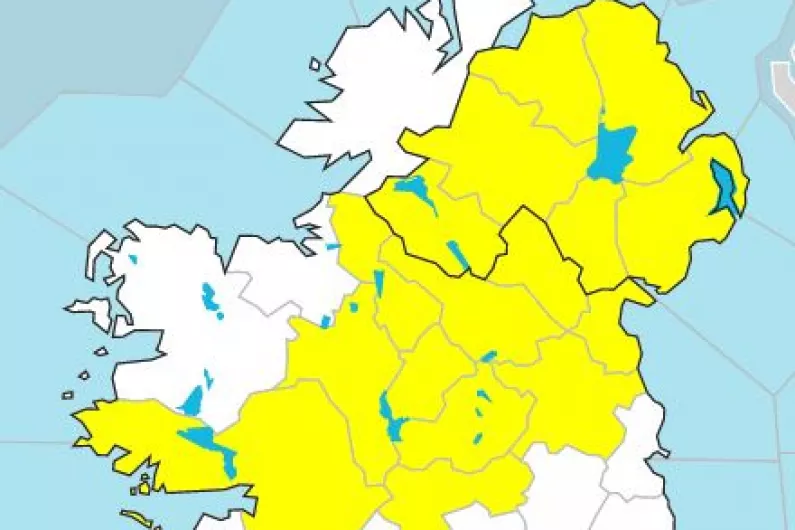 Local status yellow thunderstorm warning now in effect