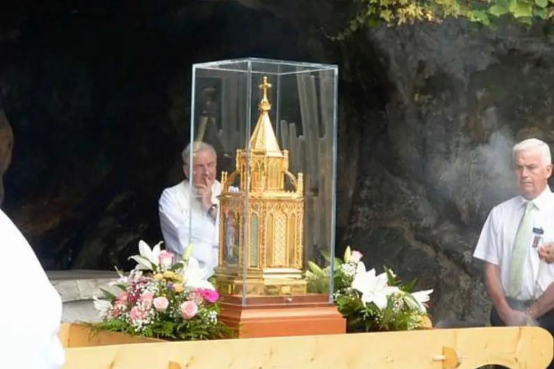 Lourdes relics to end their tour of Ireland in Roscommon today