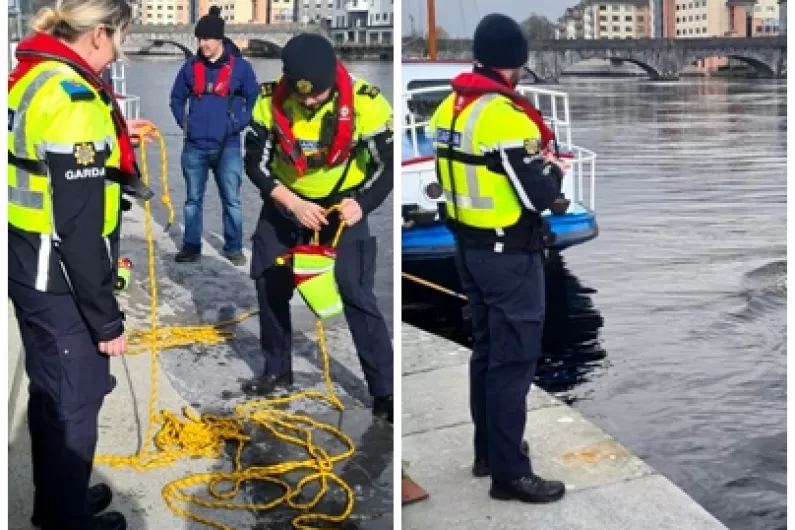 Athlone Garda undergo river rescue training
