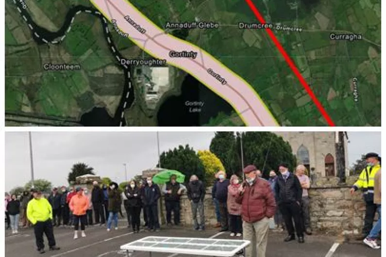 LISTEN: Annaduff locals come out in force to oppose N4 by-pass project