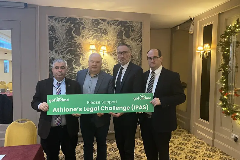 Athlone Cllrs legal costs fundraiser reaches &euro;20,000 in under 24 hours