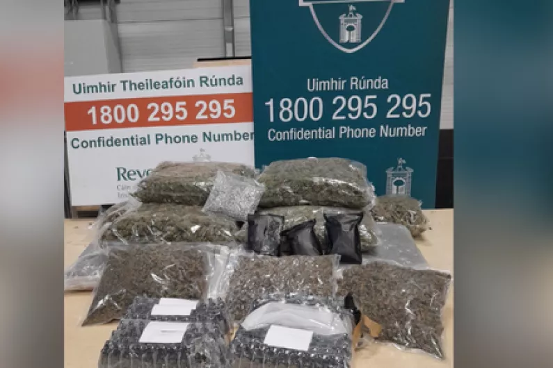 Over &euro;250,000 worth of drugs seized in Athlone