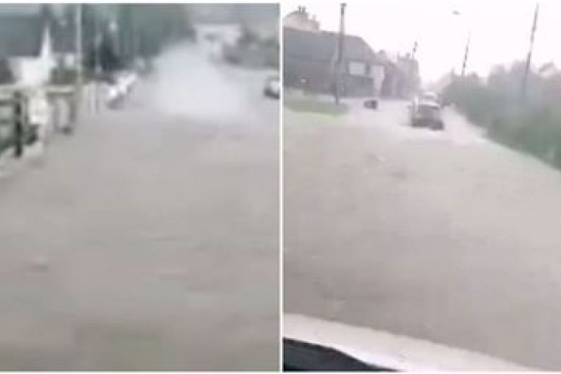 Flash flood causes significant damage in Ballinaglera