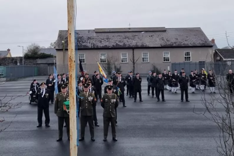 Tributes paid to veterans of Longford's Connolly Barracks