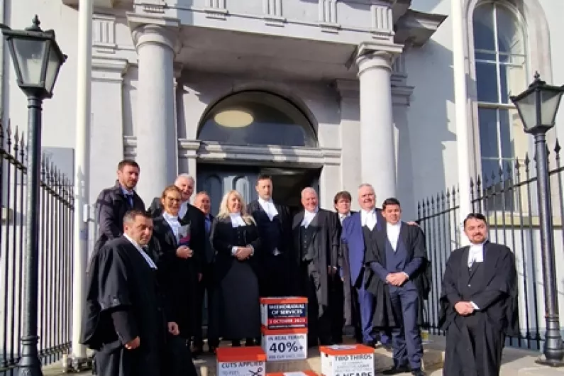 Local Criminal Barristers stage day of action over pay concerns