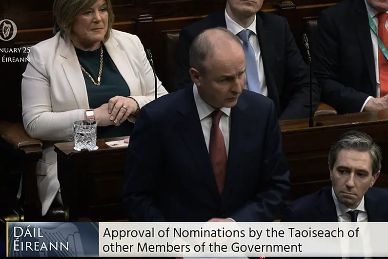 LISTEN: Taoiseach unveils cabinet - as Peter Burke confirmed as minister