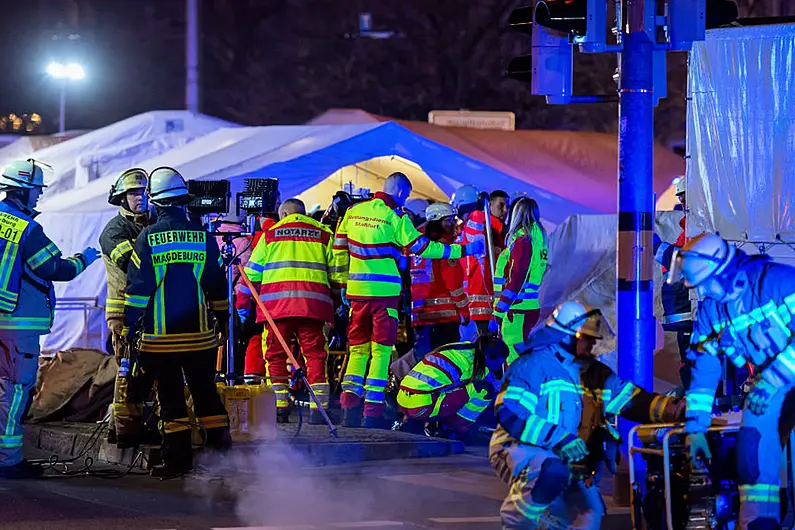 Driver arrested after two killed and dozens injured in German Christmas market car attack