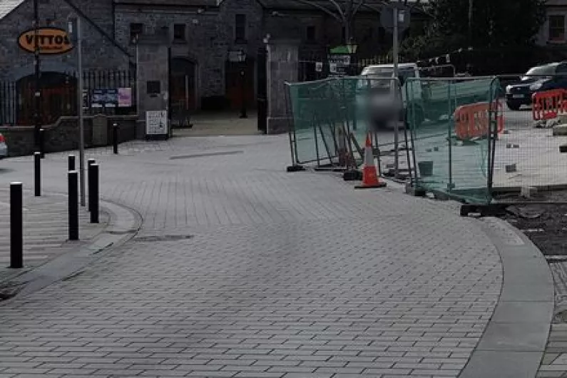 Pavement 'snag' works in Carrick-on-Shannon to be complete in coming weeks