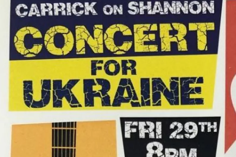 Special concert for Ukraine in Carrick-on-Shannon later