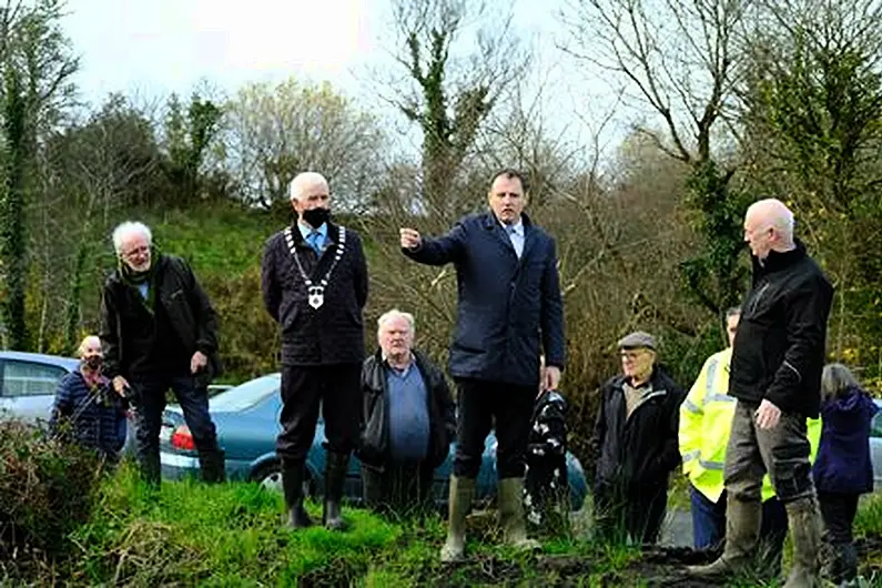 Ministers visit Leitrim community affected by devastating landslide