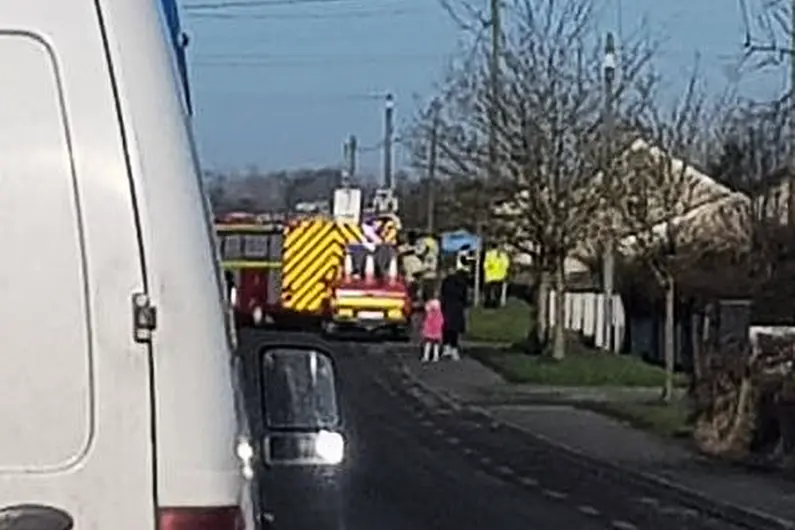 Emergency services at road crash just outside Ballymahon