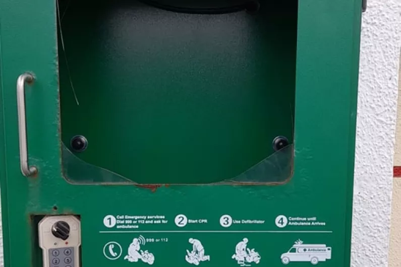 Anger in Athlone over defibrillator vandalism and theft