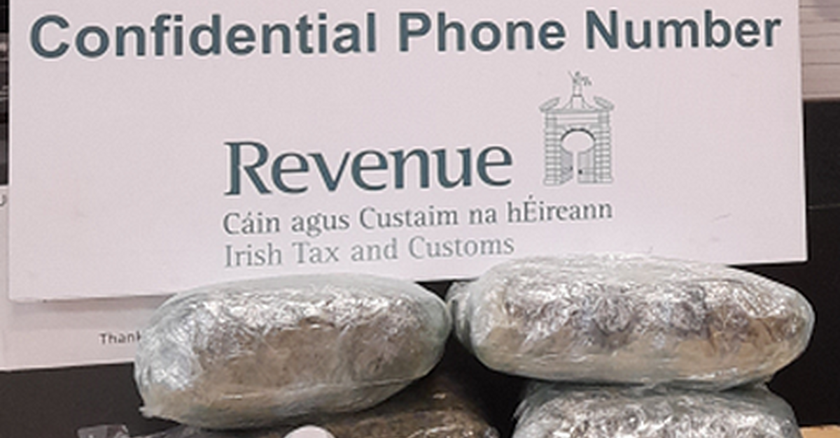 Over €100,000 worth of drugs seized in Athlone by Revenue | Shannonside.ie