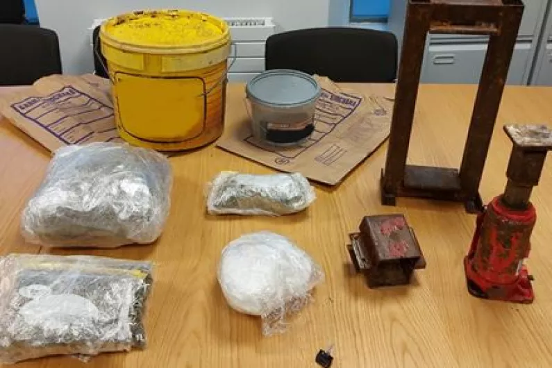 Man charged following a major drugs seizure in Ballinasloe