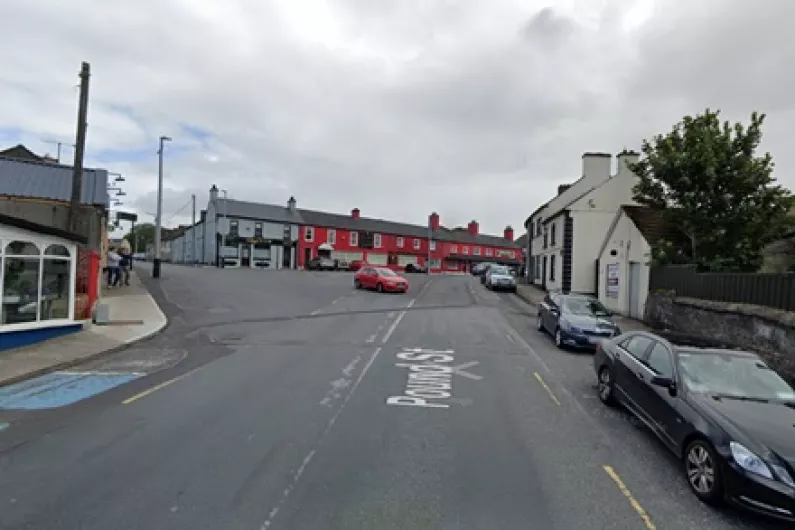 Fire service tackle vehicle blaze close to former Longford hotel