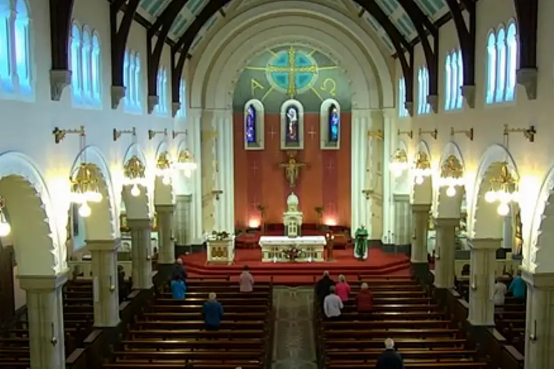 Special thanksgiving mass at the Franciscan Friary in Athlone this morning