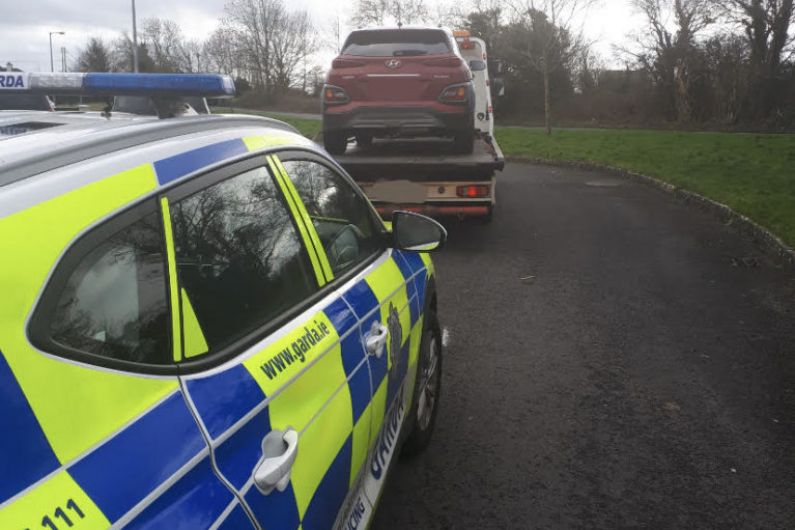 Motorist arrested in Roscommon yesterday over driving offences