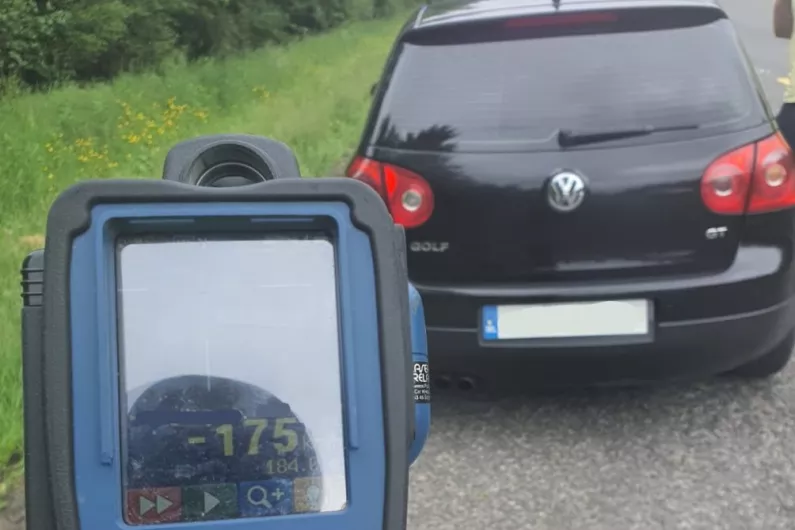 Motorist caught driving at 175kph on N4 near Mullingar