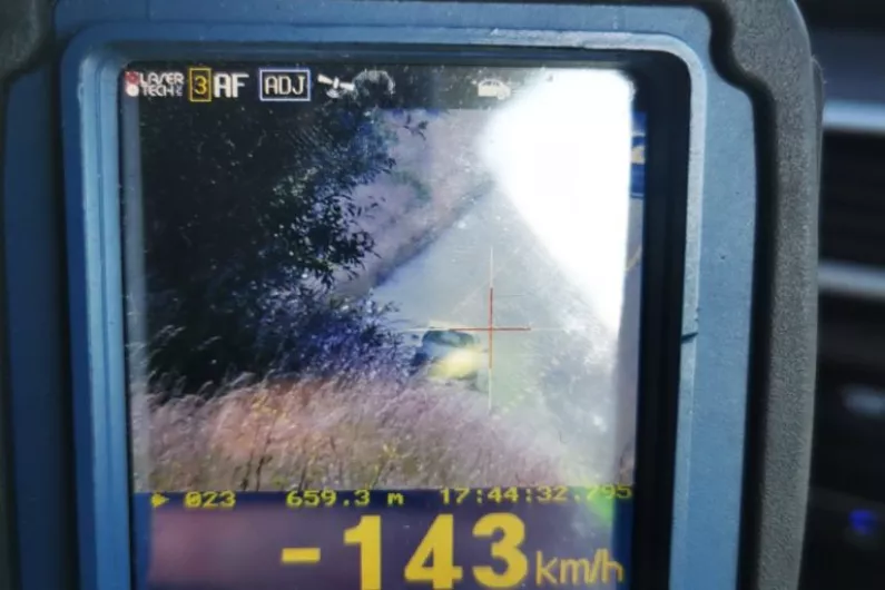 Local Garda&iacute; make a number of high speed detections