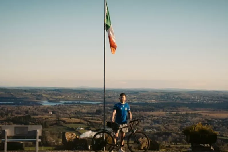 Roscommon native begins mammoth cycle to Australia today