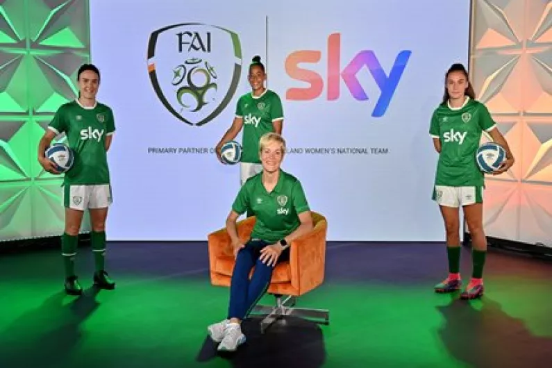 Sky to sponsor Irish women's soccer team