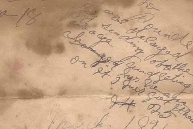 Rare letters sharing insight into Roscommon emigrant's bond with home digitised