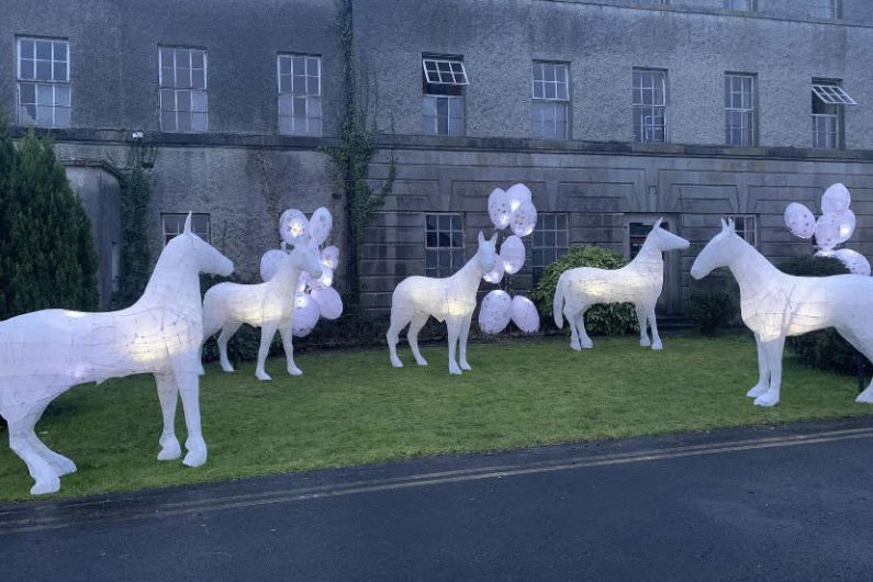 Special light festival event at Connolly Barracks in Longford tonight