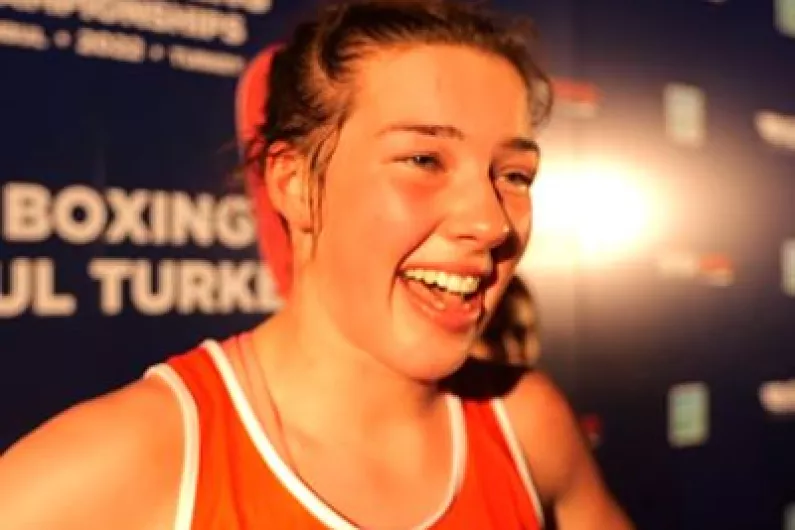 WATCH: Katie Taylor calls Lisa O'Rourke after World boxing win