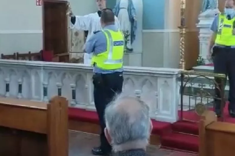 No fines issued after Gardai attend mass in Athlone