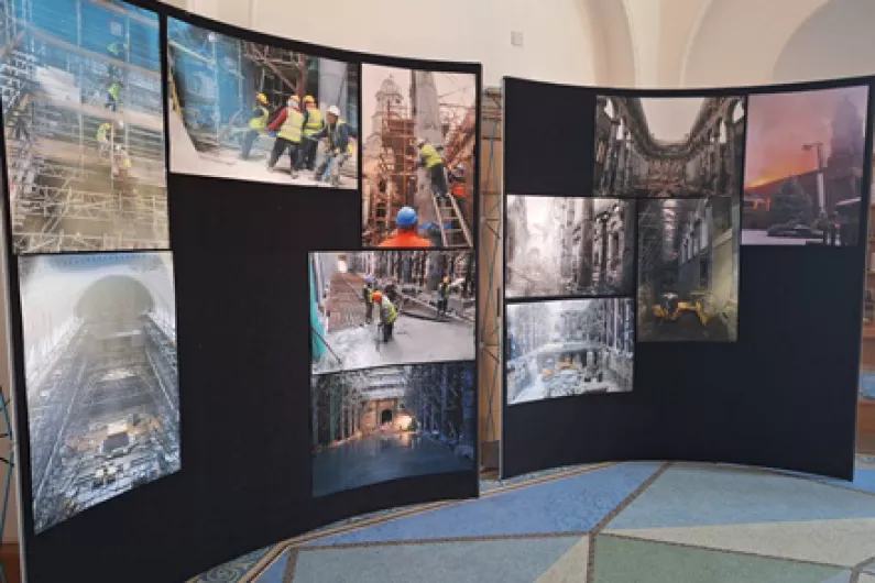 Photo exhibit on St. Mel's Cathedral reconstruction to be launched today