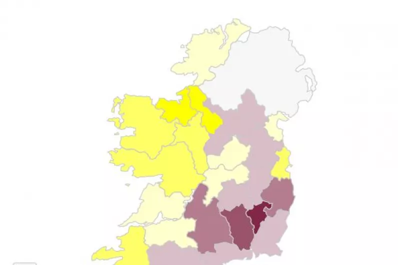 CSO reveals local county has lowest proportion of people staying within 10KM