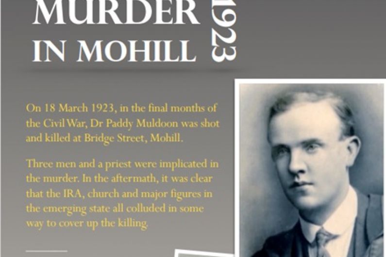 Centenary of murder of Dr Patrick Muldoon to be marked this evening