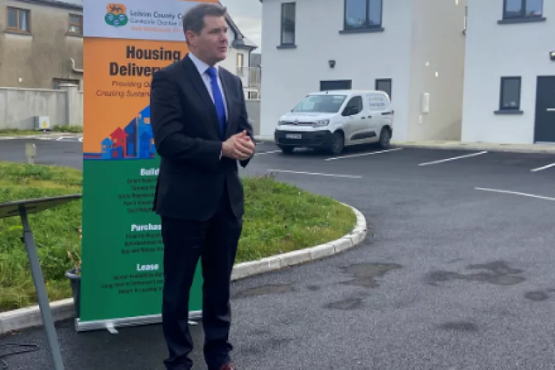 Social housing development officially opened in Ballinamore