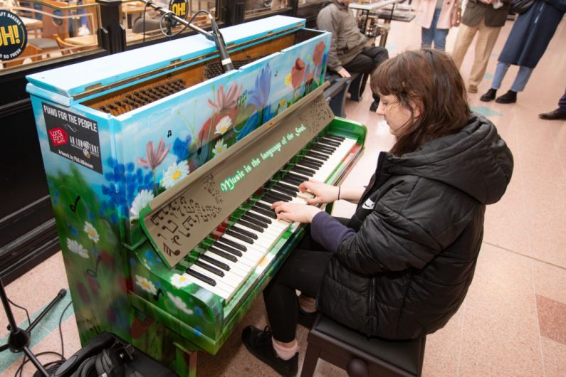 Public Piano unveiled in Longford this week