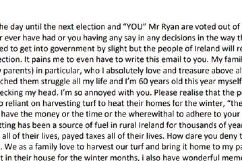 'Air quality so bad my dog sneezes' - Selection of local emails sent to Ministers over turf ban