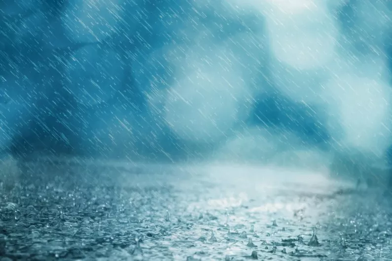 Yellow rain warning for local counties today
