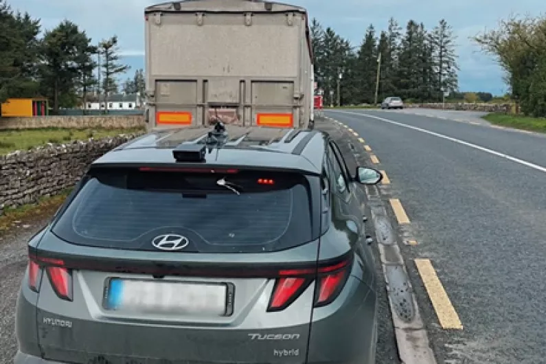 Lorry driver arrested in Roscommon after roadside drug test