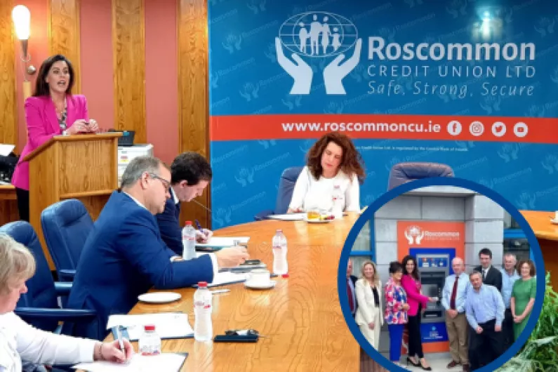 Minister praises Roscommon Credit Unions after ATM installations