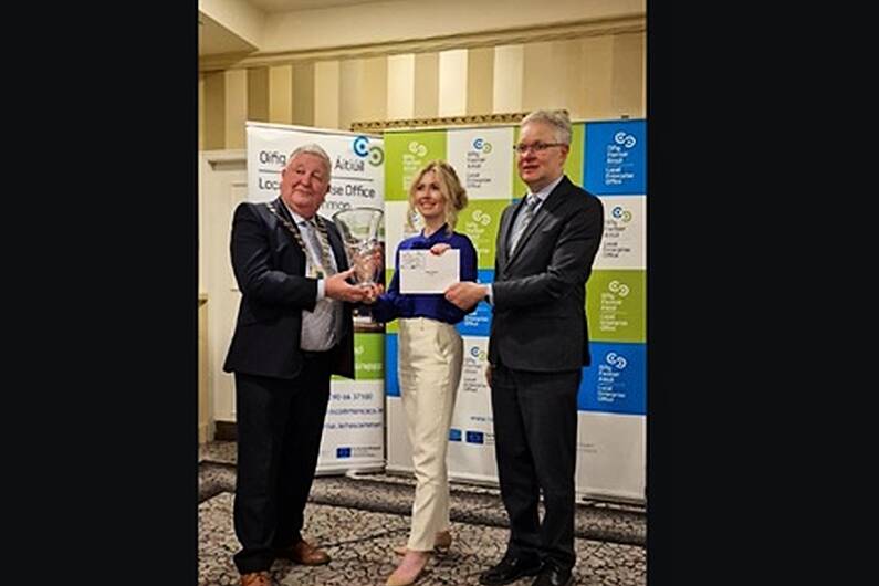 Monksland Bridal Wear business wins prize at Roscommon Enterprise Awards
