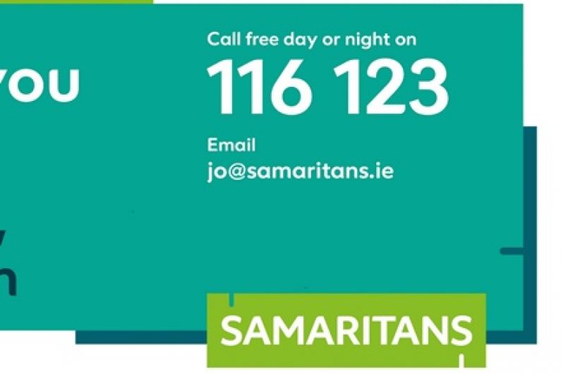 Over 22 thousand calls answered by Athlone and Midlands Samaritans last year