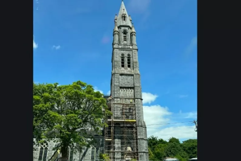 Restoration work begins on Sacred Heart Church in Roscommon