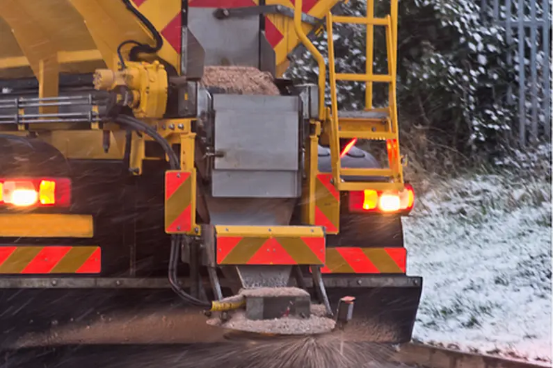 County Council unable to grit outside every Roscommon School this winter